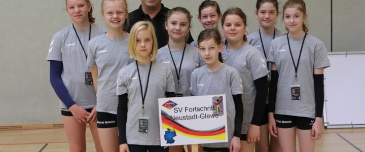 Volleyballjugend beendet starke Saison auf der Deutschen Meisterschaft U14 in Borken